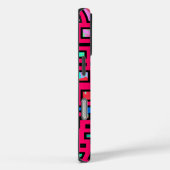 Modern patroonontwerp Case-Mate iPhone case (Achterkant / Rechts)