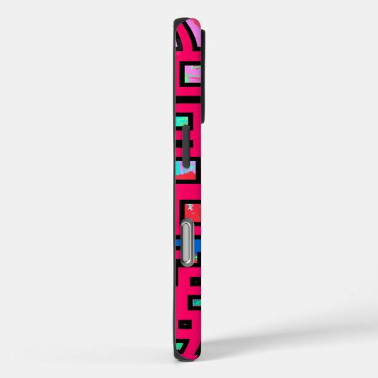 Modern patroonontwerp Case-Mate iPhone case (Achterkant / Rechts)