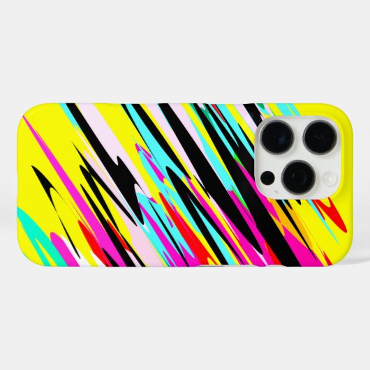 Modern patroonontwerp Case-Mate iPhone case (Achterkant (horizontaal))