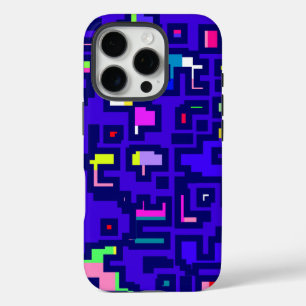 Modern patroonontwerp iPhone 16 pro hoesje