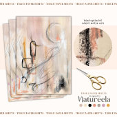 Modern Pattern abstract Decoupage Tissue Paper Tissuepapier