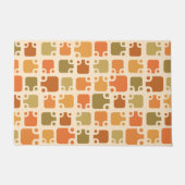 Modern Pattern Ochre Deurmat (Voorkant)