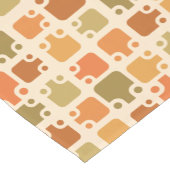 Modern Pattern Ochre Korte Tafelloper (Hoek)