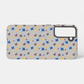 Modern Pattern Samsung Galaxy S 21 Plus Hoesje Samsung Galaxy Hoesje (Achterkant horizontaal)