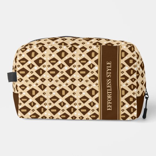 Modern patterned toilettasje (Voorkant)