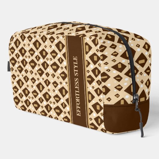 Modern patterned toilettasje (Rechterhoek)