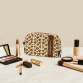 Modern patterned toilettasje