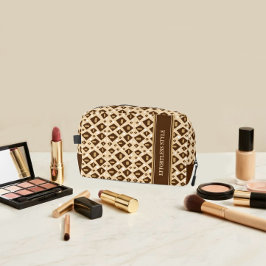 Modern patterned toilettasje