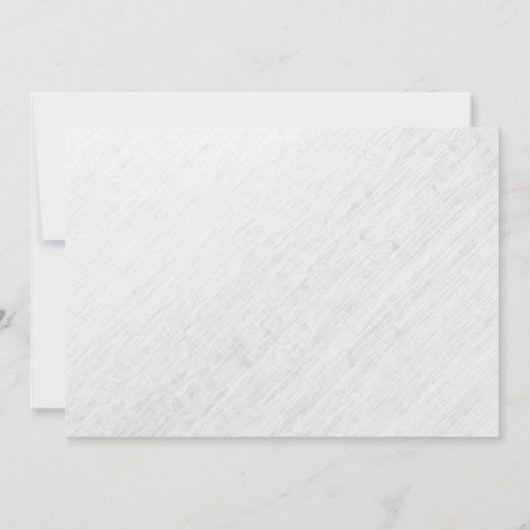 Modern Peacock Feathers Wedding Invitations Kaart (Achterkant)