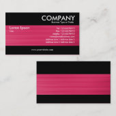 Modern - Penseel-Crimson Textuur Visitekaartje (Voorkant / Achterkant)