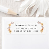 Modern penseel handgeschreven etiket (Insitu)