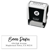 Modern penseel handgeschreven script Eenvoudig Zelfinktende Stempel (In situ)