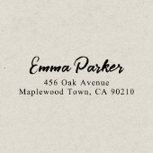 Modern penseel handgeschreven script Eenvoudig Zelfinktende Stempel