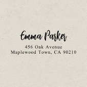 Modern penseel handgeschreven script Eenvoudig Zelfinktende Stempel