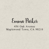 Modern penseel handgeschreven script Eenvoudig Zelfinktende Stempel