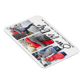 Modern penseelscript 3 Foto slaat de datum die u g Magneet (Rechterzijde)