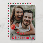 Modern penseelscript, Briefkaart voor prettige ker (Voorkant / Achterkant)