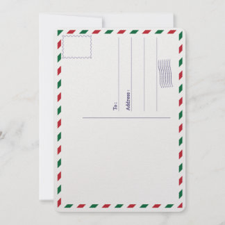 Modern penseelscript, Briefkaart voor prettige ker