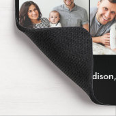 Modern penseelscript maakt 3 foto's Beste vader oo Muismat (Hoek)