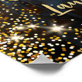 Modern pensioen foto welkom teken poster (Hoek)