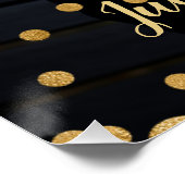 Modern pensioen welkomstbord met foto perfect poster (Hoek)