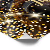 Modern pensioen welkomstbord met foto perfect poster (Hoek)