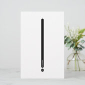 Modern Personal Stationery | 2-Column Briefpapier (Staand voorkant)