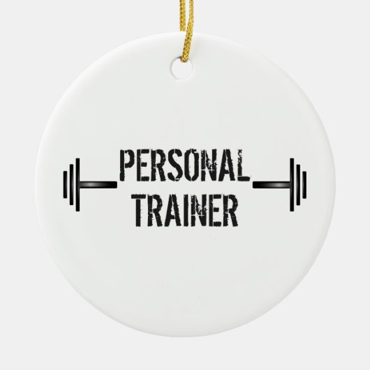Modern Personal Trainer Ornament (Voorkant)