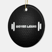 Modern Personal Trainer Ornament (Links)