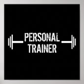 Modern Personal Trainer Poster (Voorkant)