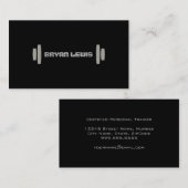 Modern Personal Trainer Visitekaartje (Voorkant / Achterkant)