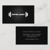 Modern Personal Trainer Visitekaartje (Voorkant / Achterkant)