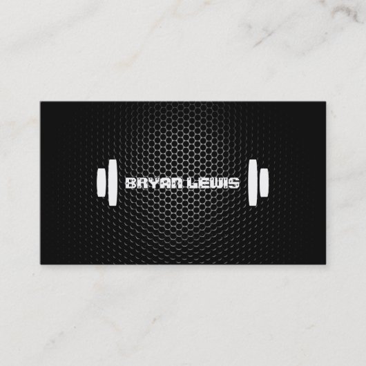 Modern Personal Trainer Visitekaartje (Voorkant)