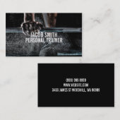 Modern Personal Trainer Visitekaartje (Voorkant / Achterkant)