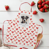 Modern Personalized Dog Valentine  Schort