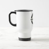 Modern Personalized Fit Mom Tumbler Gift Reisbeker (Links)