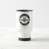 Modern Personalized Fit Mom Tumbler Gift Reisbeker (Center)