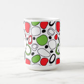 Modern Personalized Holiday Coffee Mug  Koffiemok (Center)