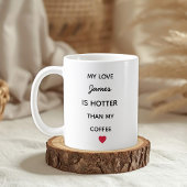 Modern Personalized Love Coffee Mug Koffiemok