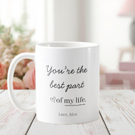 Modern Personalized Love Mug Koffiemok