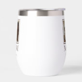 Modern Personalized Mom Photo Wine Tumbler (Links)