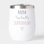 Modern Personalized Mom Superhero Photo Collage (Voorkant)