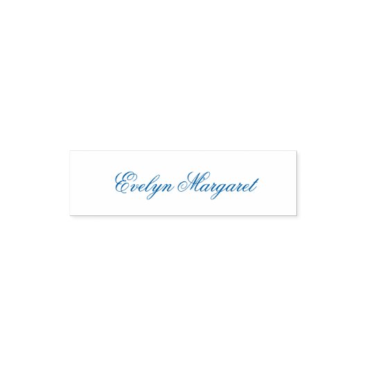 Modern Personalized Name Marking Zelfinktende Stempel (Design)