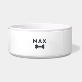 Modern Personalized Pet Bowl Voerbakje
