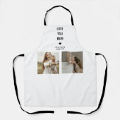 Modern Personalized Photo Gift for Mom Schort (Voorkant)