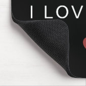 Modern Personalized Valentine Mouse Pad Muismat (Hoek)