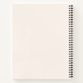 Modern persoonlijk notitieboek (Achterkant)