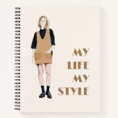 Modern persoonlijk notitieboek (Voorkant)