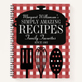 Modern , persoonlijk ontvangen notitieboek (Voorkant)