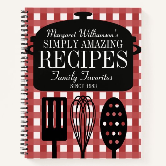 Modern , persoonlijk ontvangen notitieboek (Voorkant)